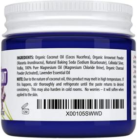 img 3 attached to 🌿 Kaiame Naturals Natural Deodorant (Lavendar) with Activated Charcoal Powder - Aluminum Free, Paraben Free, Organic Ingredients