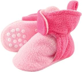 img 4 attached to 👶 Luvable Friends Cozy Fleece Booties for Unisex Babies