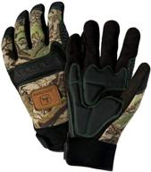 deere anti vibration knuckle gloves jd00011 logo