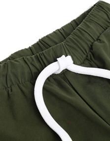 img 1 attached to Chopper Club Regular Trousers Military Boys' Clothing
