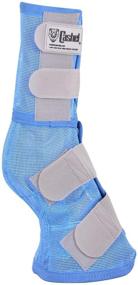 img 2 attached to 🐎 Ultimate Protection: Cashel Crusader Horse Fly Leg Guards in Blue - Shield Your Equine Companion!