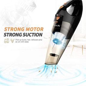 img 2 attached to 🧹 VacLife Handheld Cordless Rechargeable Portable: Ultimate Cleaning Companion for On-the-Go Convenience