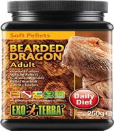 🦎 premium exo terra soft pellets: ultimate bearded dragon food for reptiles логотип