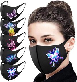 img 3 attached to Butterfly_Mask Comfortable Face_Masks Breathable Butterfly