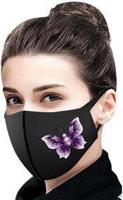 img 2 attached to Butterfly_Mask Comfortable Face_Masks Breathable Butterfly