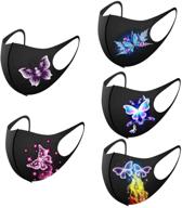 butterfly_mask comfortable face_masks breathable butterfly logo