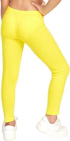img 3 attached to ✨ Quality Organic Cotton Leggings for Girls - CAOMP Girls' Clothing Collection