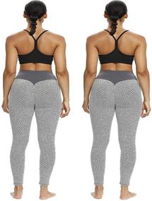 img 2 attached to 🍑 Penates Scrunch Butt Leggings: Lift, Tone, and Control with Anti-Cellulite High Waist Yoga Pants for Women