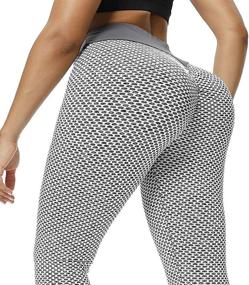 img 1 attached to 🍑 Penates Scrunch Butt Leggings: Lift, Tone, and Control with Anti-Cellulite High Waist Yoga Pants for Women