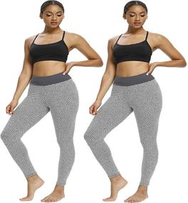 img 3 attached to 🍑 Penates Scrunch Butt Leggings: Lift, Tone, and Control with Anti-Cellulite High Waist Yoga Pants for Women