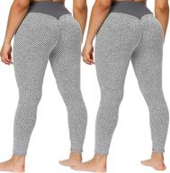 🍑 penates scrunch butt leggings: lift, tone, and control with anti-cellulite high waist yoga pants for women логотип