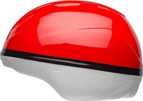 img 2 attached to 🚴 Stay Safe and Stylish with the Bell 7090883 Shadow Toddler Helmet in Vibrant Red - 48-52cm