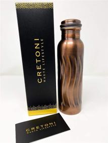 img 3 attached to Cretoni Copperlin Classic Copper Bottle