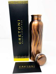 img 4 attached to Cretoni Copperlin Classic Copper Bottle