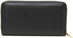 img 4 attached to Me Plus Fashion Leather Zippered Women's Handbags & Wallets for Wallets