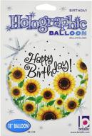 betallic 86682p sunflower birthday balloon логотип