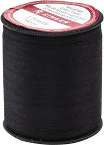 img 4 attached to 🧵 SINGER 65051 Black Mercerized Cotton Sewing Thread - 175 Yards: Ideal for All Sewing Projects
