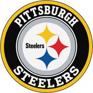 nfl ковер pittsburgh steelers от fanmats: покажите свой дух команды! логотип