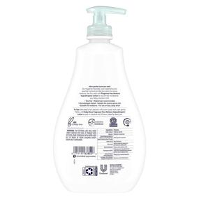 img 3 attached to Fragrance Free Baby Dove Sensitive Skin Care Wash - Hypoallergenic, Moisturizing Formula, Eliminates Bacteria - 20 oz