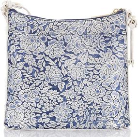 img 2 attached to 👜 Brahmin Women's Katie Pecan: Stylish Handbags, Wallets & Crossbody Bags for Women