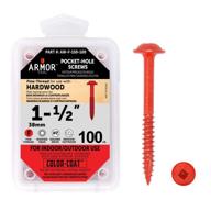 armor fine thread pocket screws package fasteners in screws logo