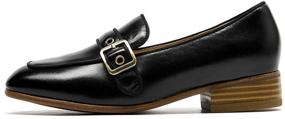 img 3 attached to 👞 Chic Womens Leather Loafers with Tassel Detail - Men's Slip-On Shoes