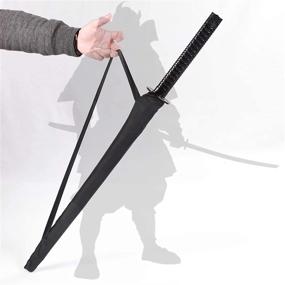img 1 attached to 🌂 Kurop Samurai Japanese Handle Umbrella