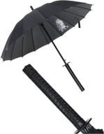 🌂 kurop samurai japanese handle umbrella logo