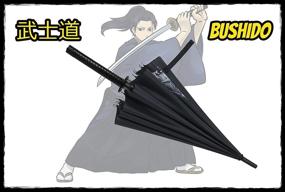 img 2 attached to 🌂 Kurop Samurai Japanese Handle Umbrella