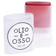 💋 olio e osso - no. 10 tea rose lip + cheek balm: natural, non-toxic, clean beauty must-have logo
