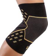 🏋️ copperjoint knee compression sleeve pro - enhance athletic performance with copper-infused compression and increased blood flow - single логотип