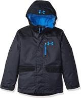 🔥 stay warm and cozy with under armour boys' coldgear reactor yonders parka logo