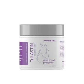 img 4 attached to TriLASTIN Maternity Stretch Mark Prevention Cream (4 oz.) - All-Natural Scar Remover for Pregnant Women, Pregnancy and Postpartum Safe - Hypoallergenic and Paraben-Free - Skincare Gifts for Moms