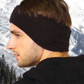 img 1 attached to ⛄ 5-Piece Ski Warmer Set: Winter Hat, Scarf, Gloves, Face Warmer, Outdoor Earmuffs, Ear Warmer