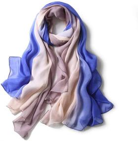 img 2 attached to Womens Fashion Designer Lightweight Sunscreen Women's Accessories in Scarves & Wraps