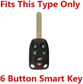 img 1 attached to Защитный чехол Rpkey для ключа Honda Odyssey | Замена брелока с 6 кнопками без ключа