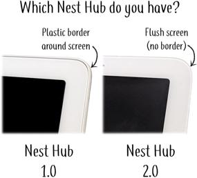 img 3 attached to 🏠 Крепление настенное для Google Nest Hub Gen 2 от Mount Genie: идеальный умный домашний центр [издание 2021], доступен вариант питания через Ethernet, разработано в США