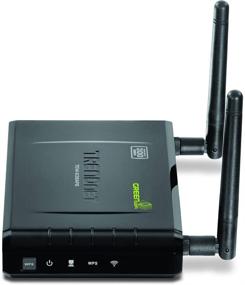 img 2 attached to 📶 TRENDnet Wireless N300 Access Point with Detachable Antennas - 2.4GHz 300Mbps, 802.11b/g/n, AP/WDS/Client/Bridge - TEW-638APB Black