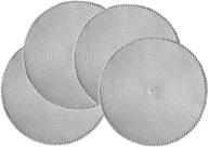 placemats dining inches diameter circular food service equipment & supplies logo