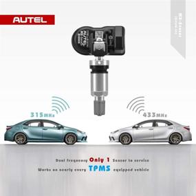 img 3 attached to 🔧 Autel MX-Sensor Dual Frequency TPMS Sensors: Universal Programmable Tire Pressure Monitoring (Pack of 4)