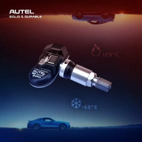 img 1 attached to 🔧 Autel MX-Sensor Dual Frequency TPMS Sensors: Universal Programmable Tire Pressure Monitoring (Pack of 4)