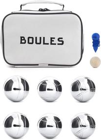 img 3 attached to 🎾 Enhance Outdoor Fun with Kikkerland Boules Set Large Action Game