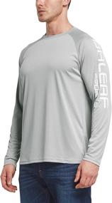 img 1 attached to BALEAF Men's Long Sleeve Fishing Shirts | UPF 50+ UV Protection | Lightweight Quick-Dry Shirt for Hiking and Running