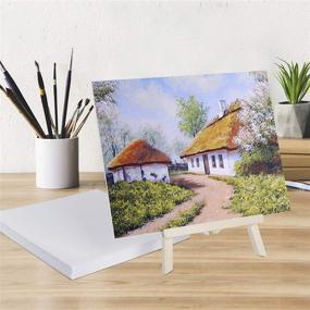 img 1 attached to 🎨 26-Piece Set of Canvas Boards - 5 x 7 Inches - Ideal for Oil & Acrylic Painting