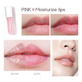 img 2 attached to 💋 2 PCS Natural Lip Plumper Pro Set, Day and Night Lip Gloss Set, Lip Balm Mask with Moisturizing, Protective, and Healing Properties