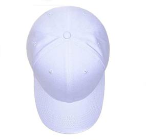 img 1 attached to FuuRoad Compatible With Alfa Romeo Logo Racing Apparel Sun Hat Baseball Cap Travel Cap Racing Motor Hat Unisex Car Accessor(White)