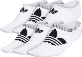 img 4 attached to 🧦 adidas Originals Women's Trefoil Superlite Super No Show Socks (Pack of 6)