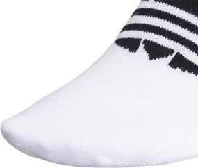 img 1 attached to 🧦 adidas Originals Women's Trefoil Superlite Super No Show Socks (Pack of 6)