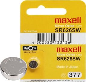 img 1 attached to 💪 Долговечная мощность для электроники: 2PC Maxell LR1130 189 389 алкалиновая кнопочная батарейка