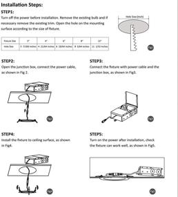 img 1 attached to Energetic 6 Pack 6 Inch Ultra-Thin LED Recessed Ceiling Light With Junction Box